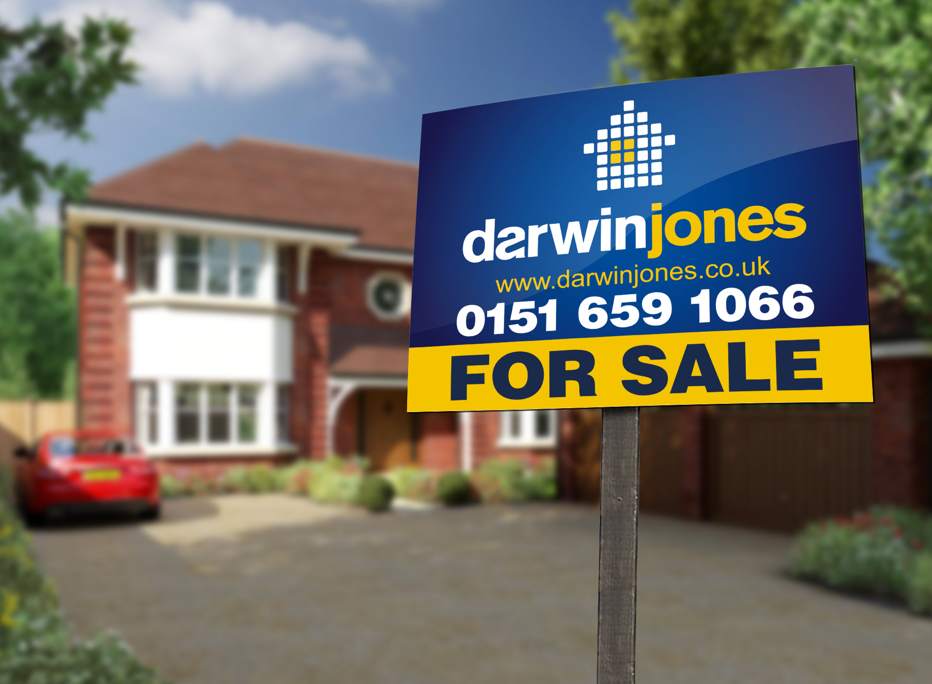 Darwin Jones Estate Agent Sale Boards